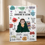 8771BFR2 cadeau voici ma couverture avec livres plaid imprime personnalise femme 8771bcfsa