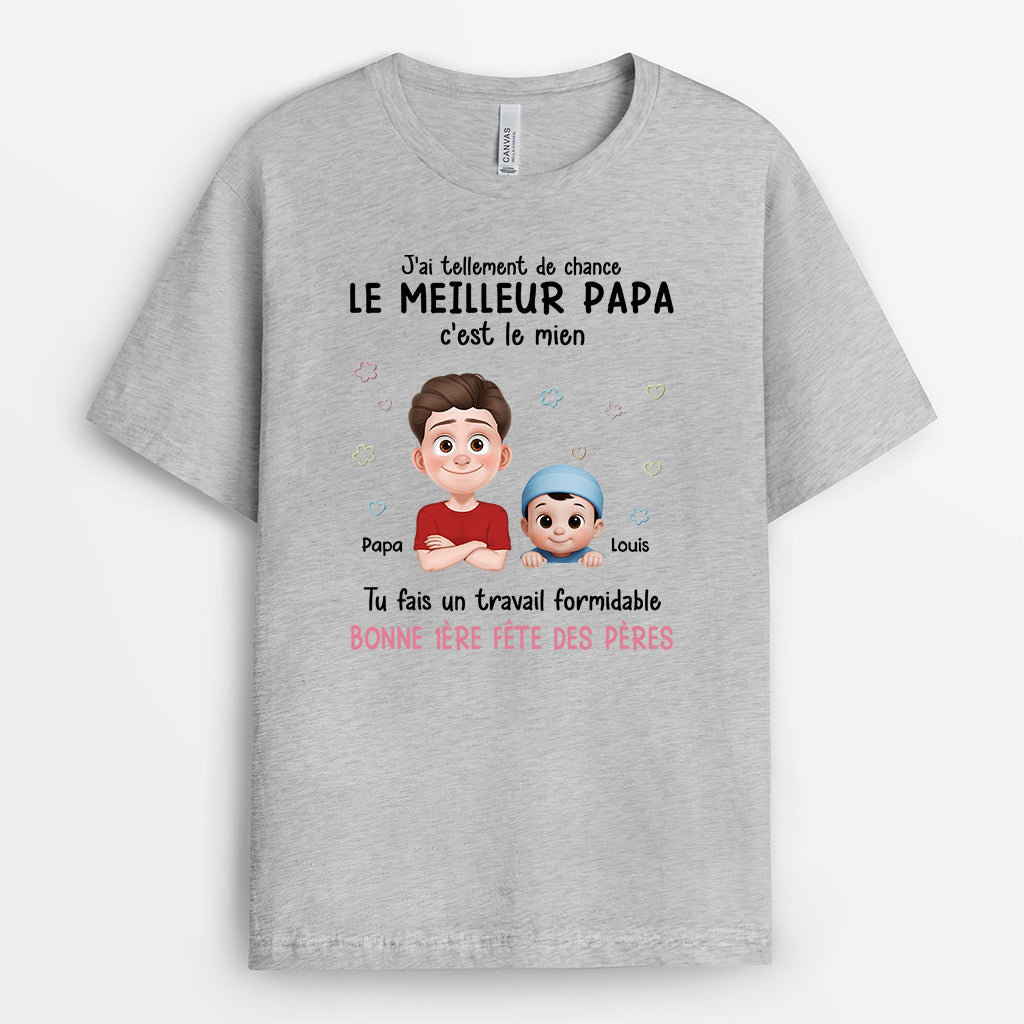 8777AFR2 t shirt personnalise maman papa cadeau nouvelle maman bonne fete des meres 8777atdsa