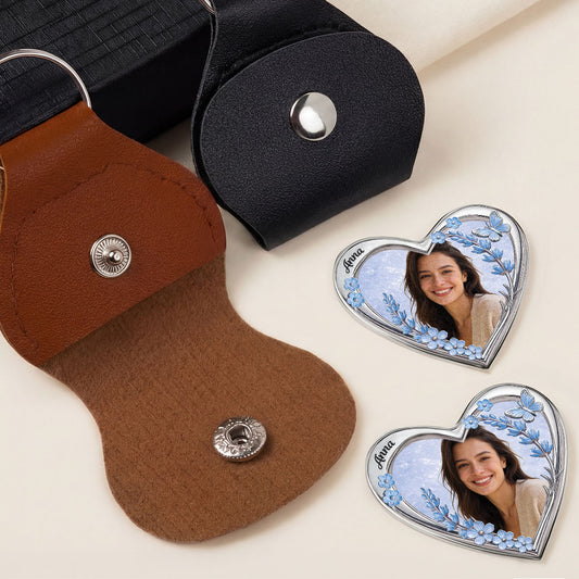 8803AFR2 petit cadeau pour femme avec fleur calin de poche coeur_ personnalise 8803aj8fla