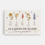 8885CFR1 le jardin de mamie avec amour tableau personnalise mamie maman 8885csyoa