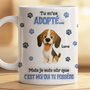 8896MFR2 mug chien personnalise sur que c_est moi qui te possede 8896msczc