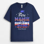 8933AFR2 cadeau remise de diplome_ t shirt personnalise maman papa 8933aayla