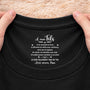 8936AFR2 tee shirt avec impression personnalisee a l_interieur du col version noir a ma fille mon fils 8936aasqba