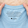 8942AFR2 tee shirt personnalise texte a l_interieur du col blanc hommefemme fille et fils compter sur moi 8942aa8lma