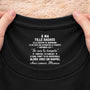 8947AFR2 mon fils ma fille badass t shirt noir personnalise avec message a l_interieur du col pour femmehomme 8947aa6ela