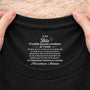 8952AFR2 cadeau femmehomme je crois en toi tee shirt personnalise fils et fille avec texte a l_interieur du col noir 8952aa6ela