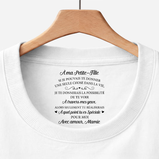 8961AFR1 tee shirt personnalise blanc avec texte a l_interieur du col femmehomme fille fils special pour moi 8961aatcsa