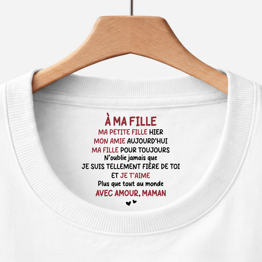 8969AFR1 tee shirt personnalise texte a l_interieur du col blanc femmehomme a mon fils ma fille 8969aaccca
