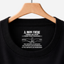 8973AFR1 tee shirt personnalise texte a l_interieur du col noir frere pour toujours 8973aacdbb