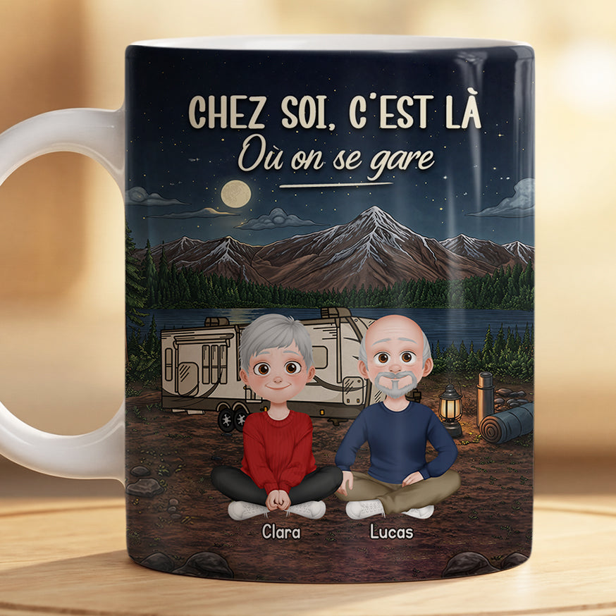 9010MFR2 mug personnalise famille creer des souvenirs au camping 9010m3lmf