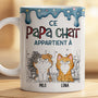 9036MFR2 effet dimpression 3d papa chat maman chat appartent a mug personnalise chat 9036mafod
