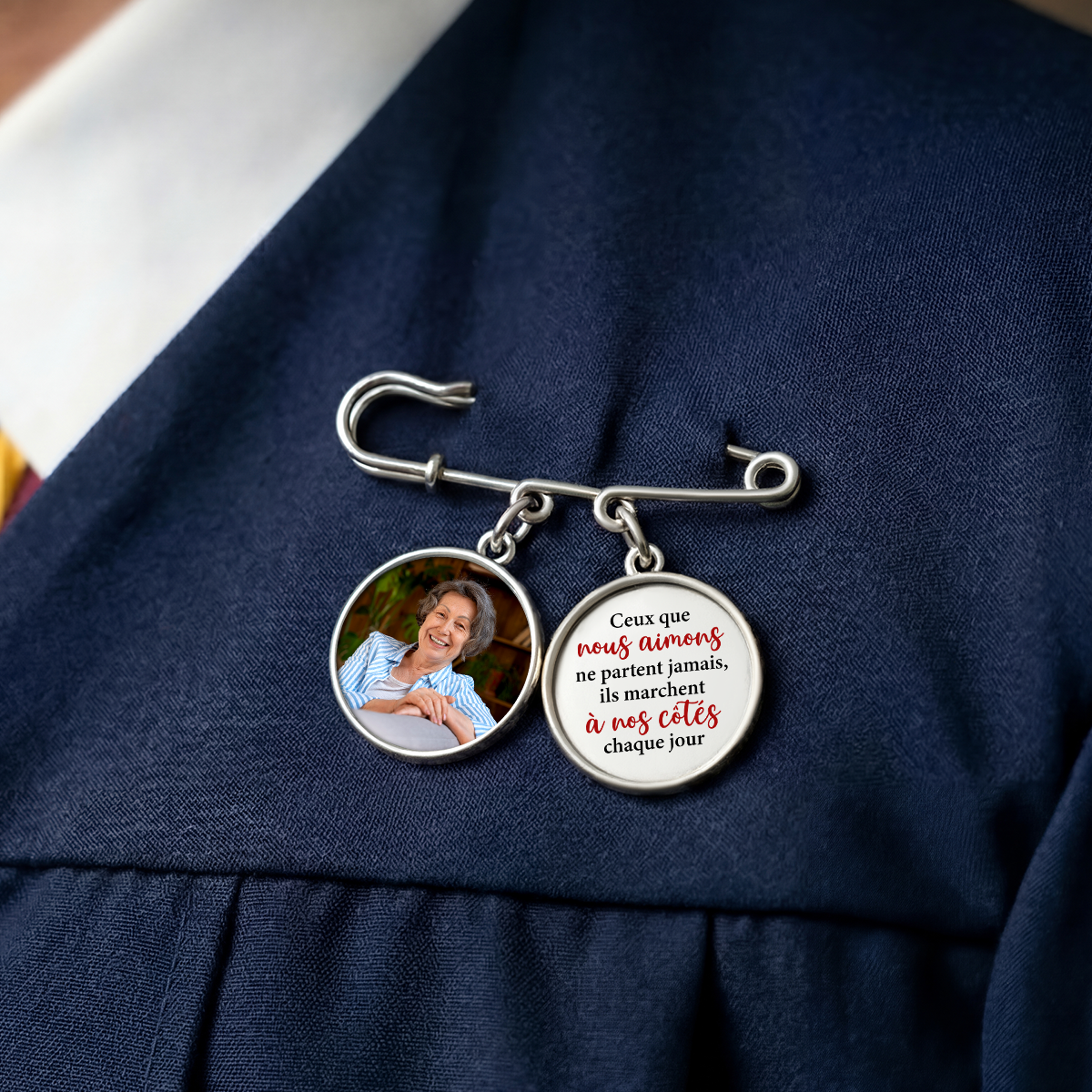 9047AFR2 cadeau diplome papa maman a tes cotes broche personnalisee avec photo commemorative 9047ajsfwa
