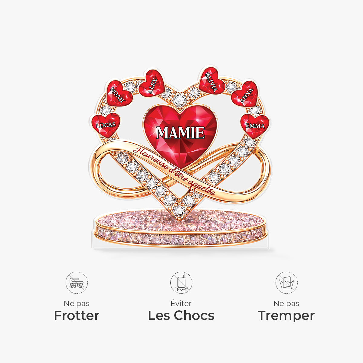 9058AFR1 effet dimpression 3d etre appelee maman mamie bloc acrylique personnalise_ forme decoupee 9058arsvta_4