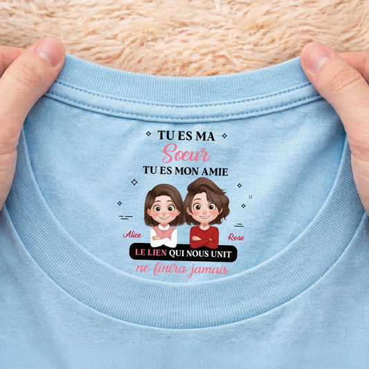 9068AFR2 tu es ma fillefilssoeurfrere tee shirt personnalise texte a l_interieur du col blanc 9068aa6fsa