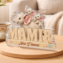 9072AFR2 effet dimpression 3d bloc acrylique personnalise je taime maman papa elephant 9072arcqpa