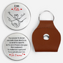 9085AFR1 calin de poche personnalise cadeau fille tu es speciale pour moi 9085ajth5a