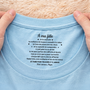 9093AFR2 a mon filsfille tu es aime t shirt personnalise texte a l_interieur du col blanc 9093aa8ema