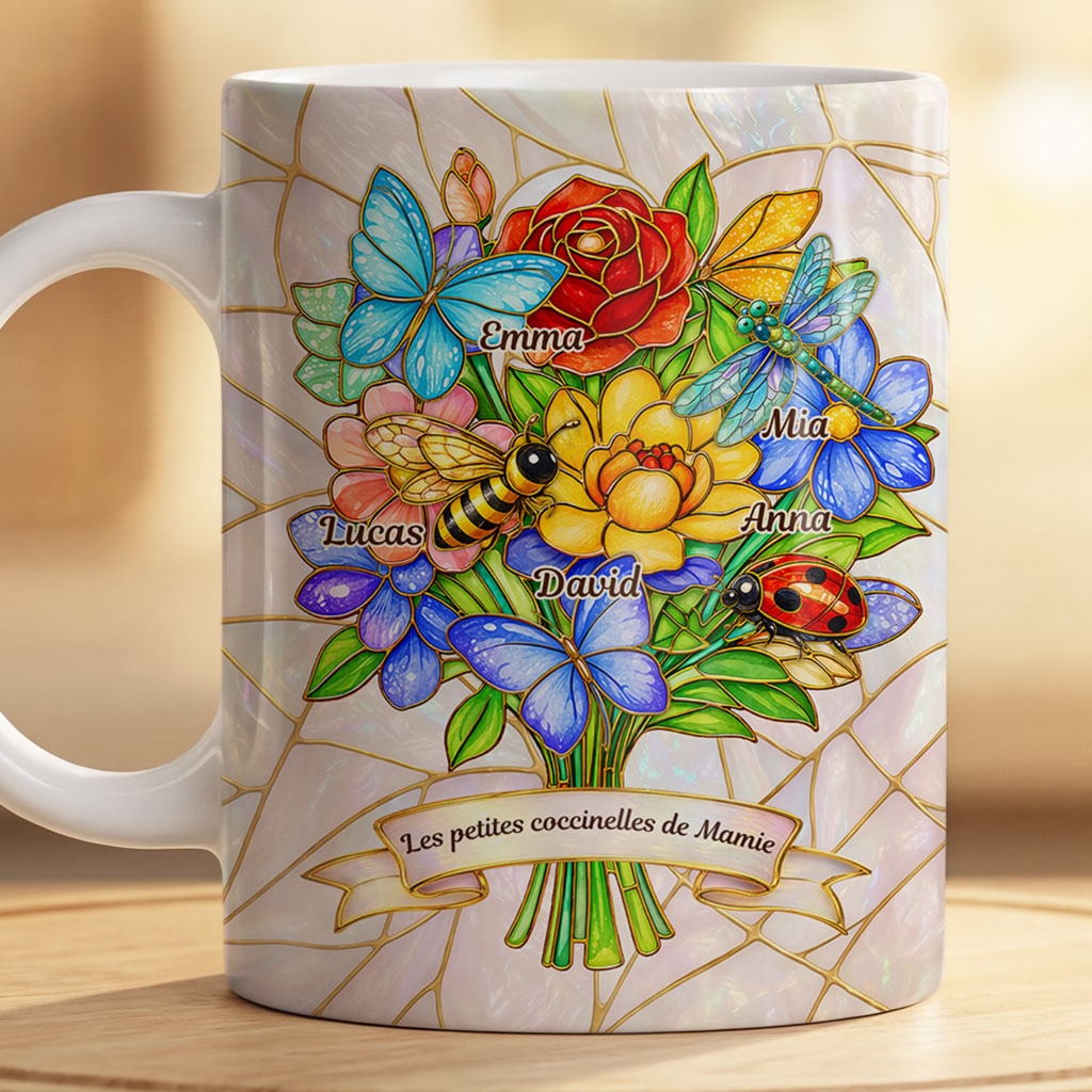 9105MFR2 effet dimpression 3d mug personnalise maman petite coccinelle dans le jardin de maman mamie 9105mcqla_604310fa 840b 48ac a7c8 4bc370f075bc
