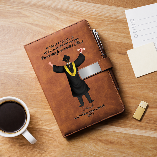 9157MFR2 je fais confiance cadeau diplome_ coffret carnet de notes personnalise 9157mo30e5a