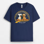 9203AFR2 cet humain appartient a son chien t shirt personnalise chien dessin 9203aaysc