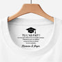 9214AFR1 tee shirt personnalise femmehomme texte a l_interieur du col blanc cadeau felicitation pour ton diplome 9214aa6dnb