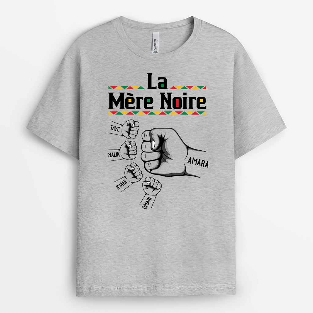 9219AFR2 le pere noir tee shirt personnalise cadeau maman et papa couleur claire 9219atfzb