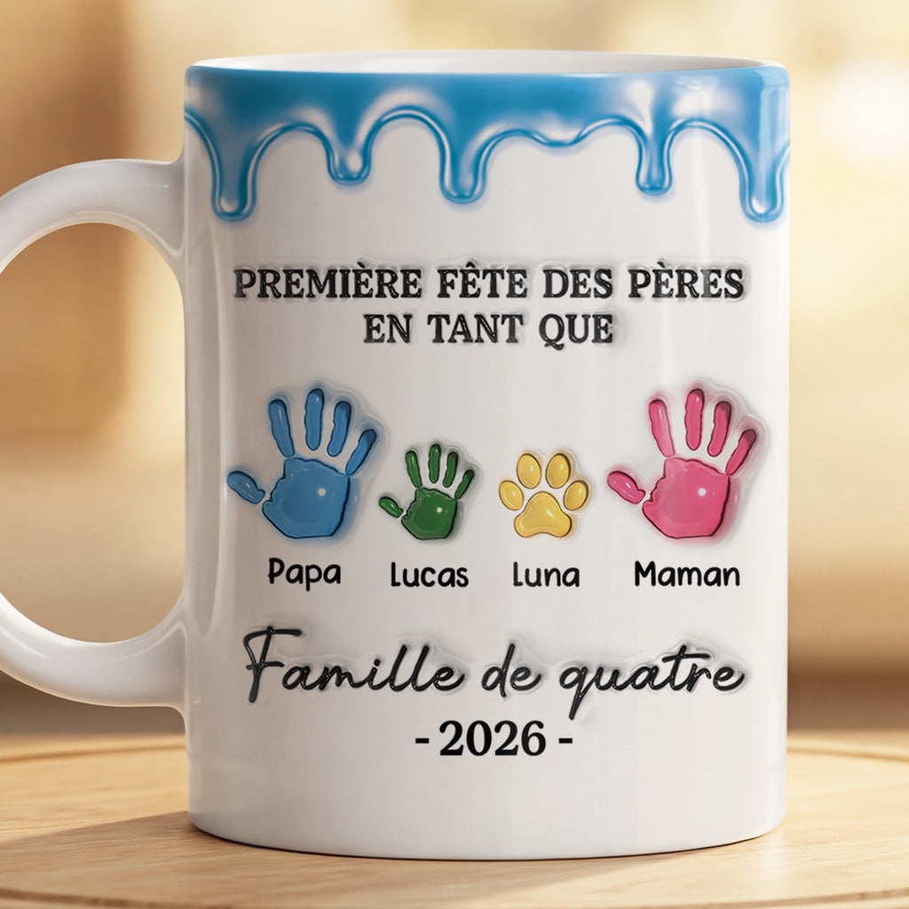 9220MFR2 effet dimpression 3d mug personnalise chien chat pour maman papa premiere fete des meres 9220m8qta