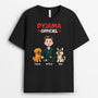 9229AFR1 tee shirt personnalise chien avec maitre pyjama pour dormir officiel 9229a3dmc