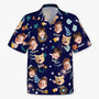 9240AFR1 cadeau ideal pour ete chemise a fleurs hawaienne homme et femme personnalisee photo 9240aa6yca