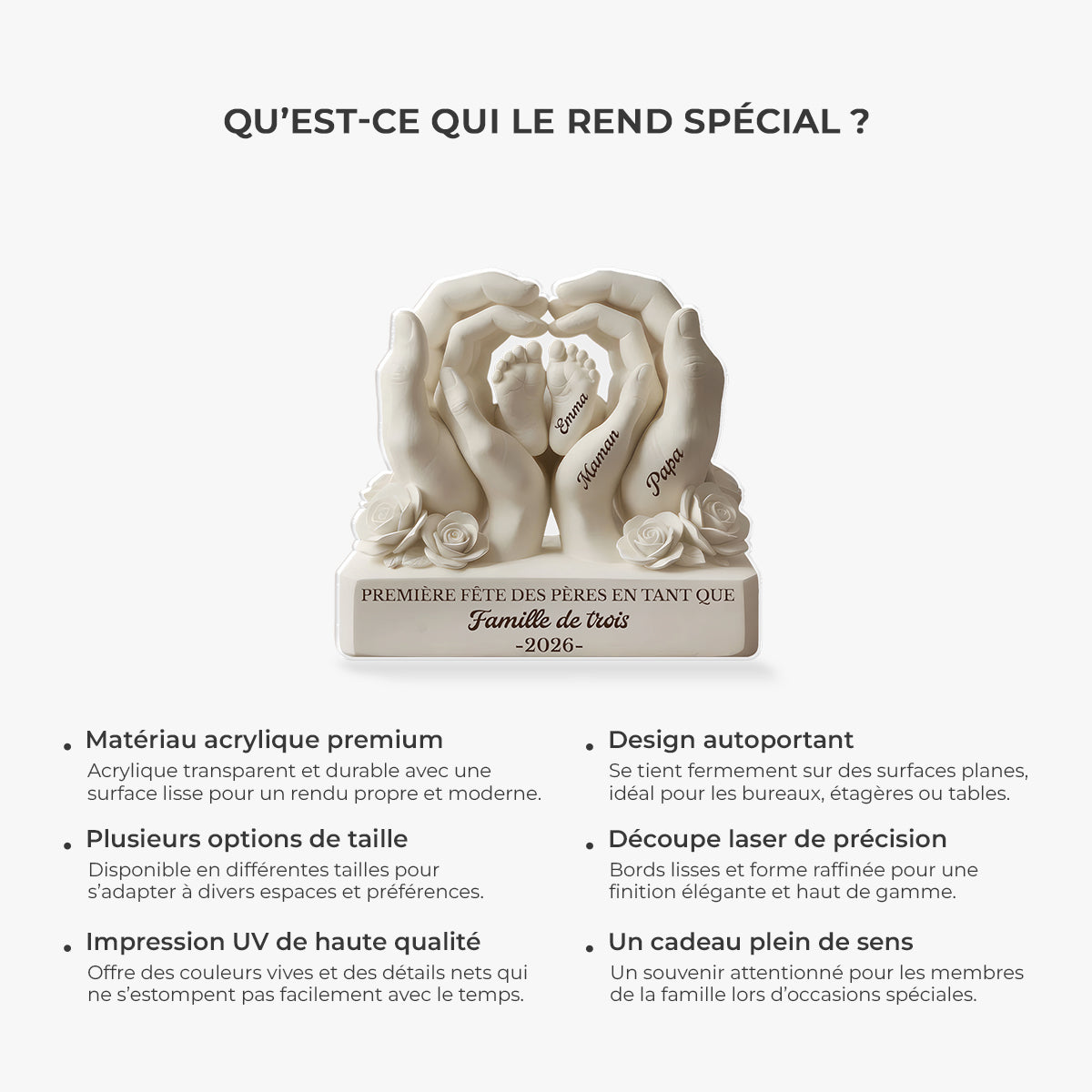9250AFR5 effet dimpression 3d premiere fete des meres a trois cadeau maman papa bloc acrylique personnalise forme decoupee 9250artekb_45d9e19e 1957 41f9 85ac 4d4d30e1b6a5