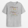 9266AFR2 dabord maman ensuite mamie avec fleur t shirt personnalise maman prenom 9266a8fka