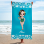 9277BFR2 serviette de plage personnalisable_ cadeau original pour femme ete 9277b8cna