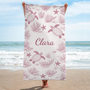 9283BFR2 cadeau ete femme serviette de plage personnalisee prenom_ et dessin tortue 9283bneza