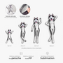 CustomMiniDollWithPoseableBody ProductDetail3 FR