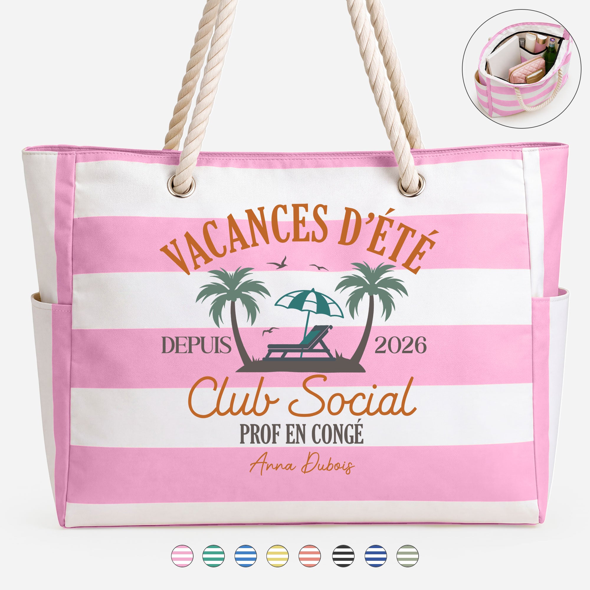 Sac de plage anse corde Bouvier Bernois Chien C'est la vie | Cadeau Passionné Anniversaire Noël Toile de Coton Grand Sac de Transport & Sport Sac de plage anse corde Bouvier Bernois Chien C'est la vie | Cadeau Passionné Anniversaire Noël Toile de Coton Grand Sac de Transport & Sport