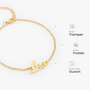 FR4 bracelet personnalise prenom cadeau unique pour femme et homme