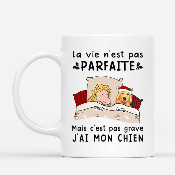 Fashionalarm Tasse - Mastiff Fou Imprimé Des Deux Côtés Avec