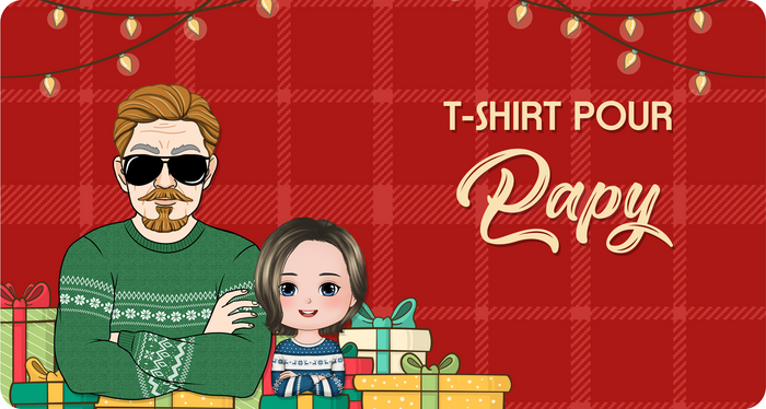 cadeau t shirt pour papy