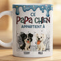 effet dimpression 3d papa chien maman chien appartent a mug personnalise chien 9036mafoc