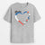 Mamie Coeur Drapeau Francais - Cadeau Personnalisé | T-shirt pour Mamie