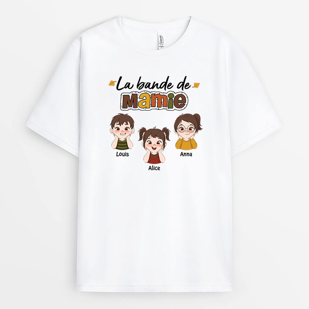 La Bande À Maman Version Automne Clair - Cadeau Personnalisé | T-shirt Pour Maman