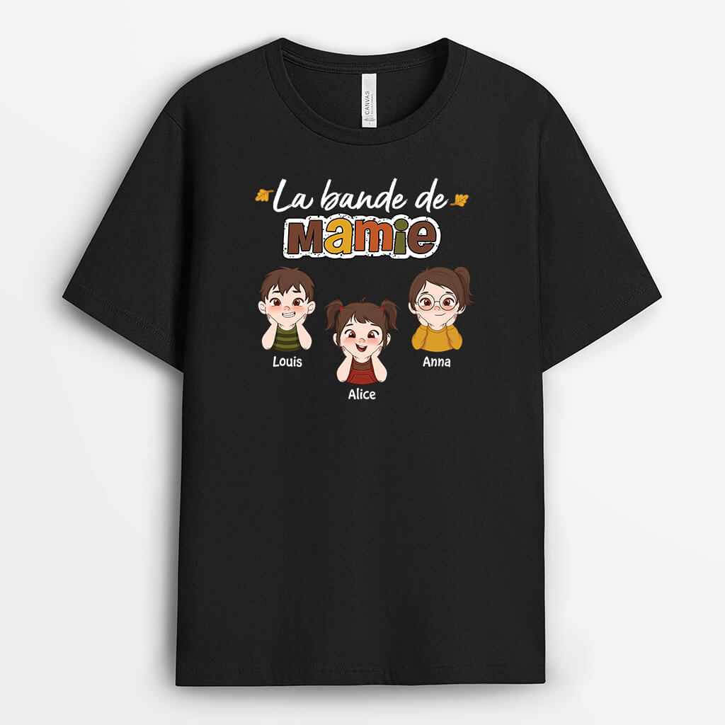 La Bande À Maman Version Automne Sombre - Cadeau Personnalisé | T-shirt Pour Maman