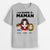 La Bande À Maman Couleur Gris- Cadeau Personnalisé | T-shirt pour Femme