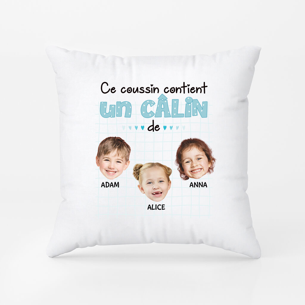 Ce Coussin Pour Papy Contient Un Câlin De - Cadeau Personnalisé | Coussin Pour Papy