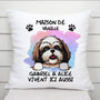 0006P040CFR1 present Personnalise Coussin chien personne