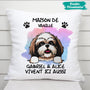 0006P040CFR2 present personnalisable Coussin chien personne