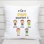 0014P040BFR2 cadeau personnalisable coussin enfants papa papi