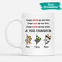 0018M010DFR2 cadeau Personnalise Mug chats personne