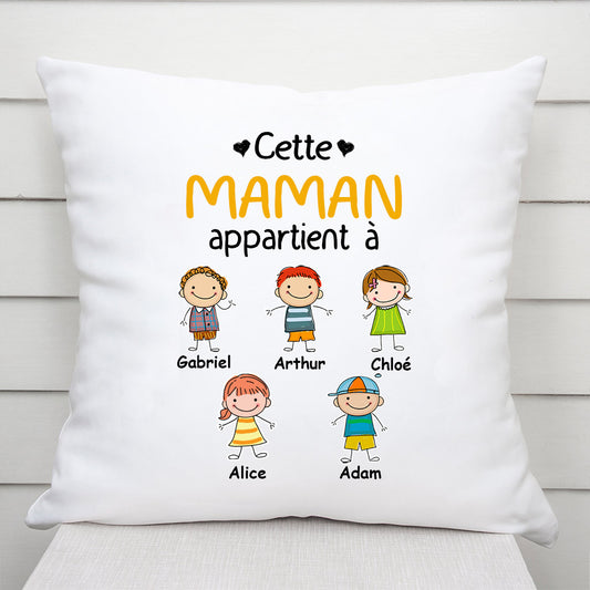0027P040AFR2 present Personnalise coussin enfants mamie