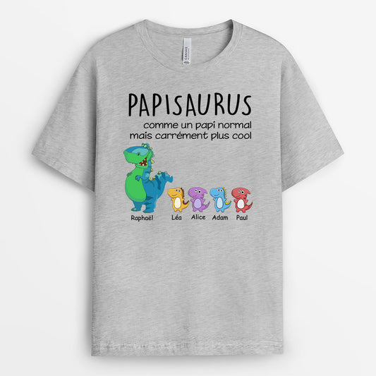 0030A010BFR1 present Personalisable T shirt dinosaures papa papi